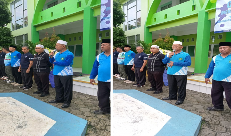 Kepala MAN Ende, H. Tahrun Thalib: Membuka Secara Resmi Kegiatan Class Meeting