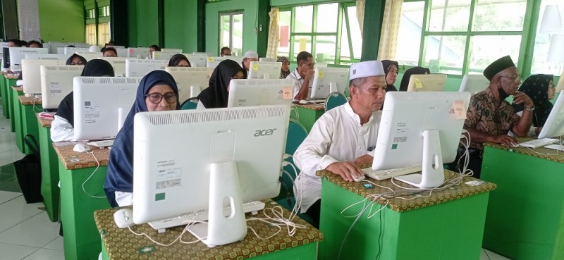 MAN Ende Jadi Tilok CAT IPMB Ratusan ASN Kemenag