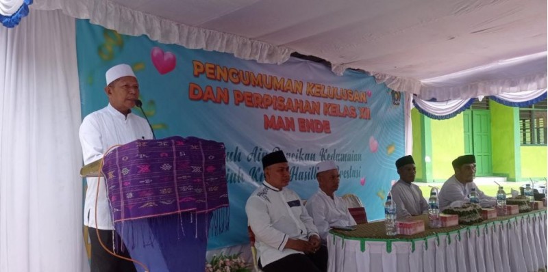 Luluskan 100% Peserta Didik, MAN Ende Adakan Syukuran