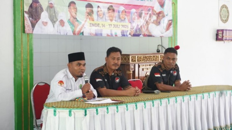 Peserta Didik Baru Kelas X MAN Ende Mendapatkan Sosialisasi Bahaya Narkoba dari Polres Ende