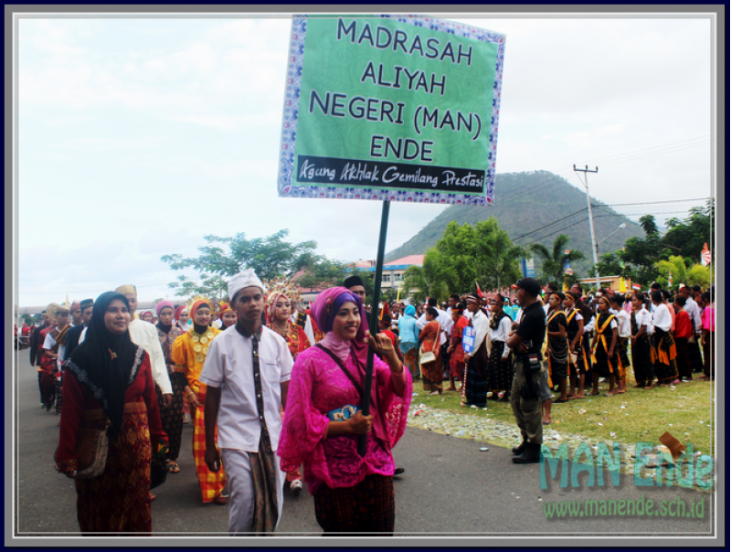 MAN Ende di Parade Budaya