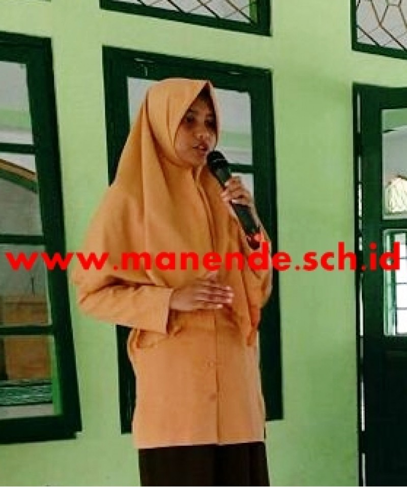 Intan Juara 3 Pidato Bahasa Inggris Kabupaten Ende