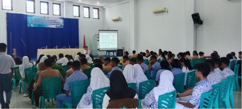 Delapan Orang Peserta Didik MAN Ende Ikuti Kegiatan Preventif Kesehatan Jiwa  dan NAPZA