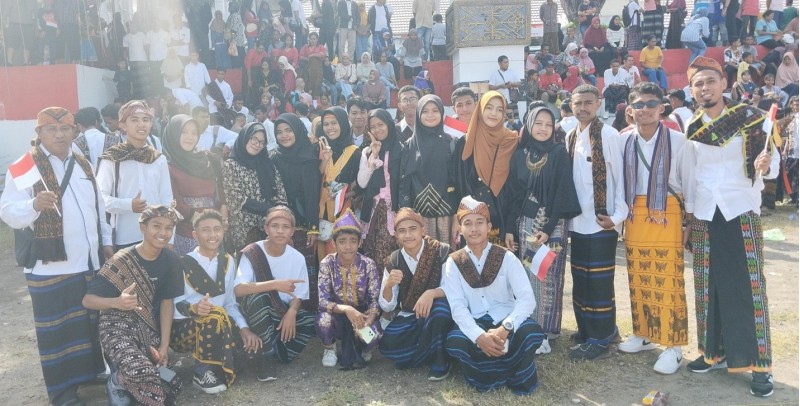 Tiga Puluh Satu Orang Peserta Didik MAN Ende Ikuti Apel Harlah Pancasila