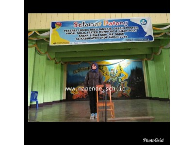 Putri Percaya Diri Juara 3 Teater Monolog