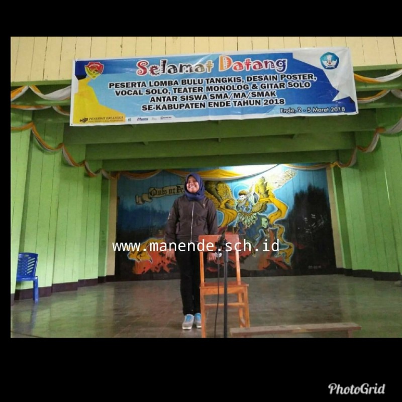 Putri Percaya Diri Juara 3 Teater Monolog