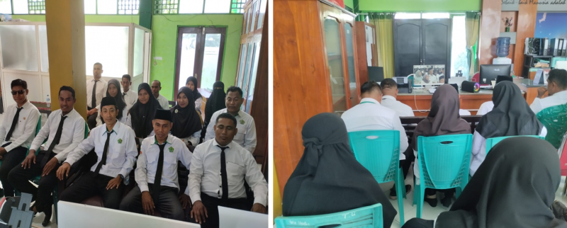 CPNS dan PPPK MAN Ende Ikuti Rangkaian Kegiatan Latsar dan Orientasi 