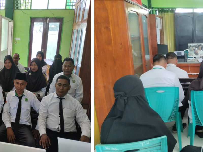 CPNS dan PPPK MAN Ende Ikuti Rangkaian Kegiatan Latsar dan Orientasi 