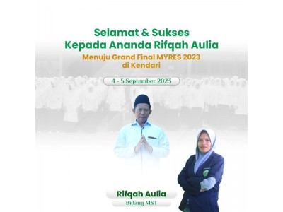 Siswi MAN Ende Laju ke Grand Final Myres 2023